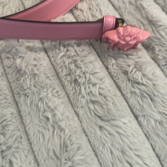 Versace Pink Medusa Belt for Women - Picture 13 of 17